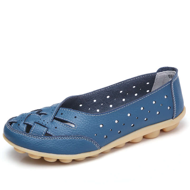 🔥49% RABATT - Ortopediska Loafers i andningsbart läde