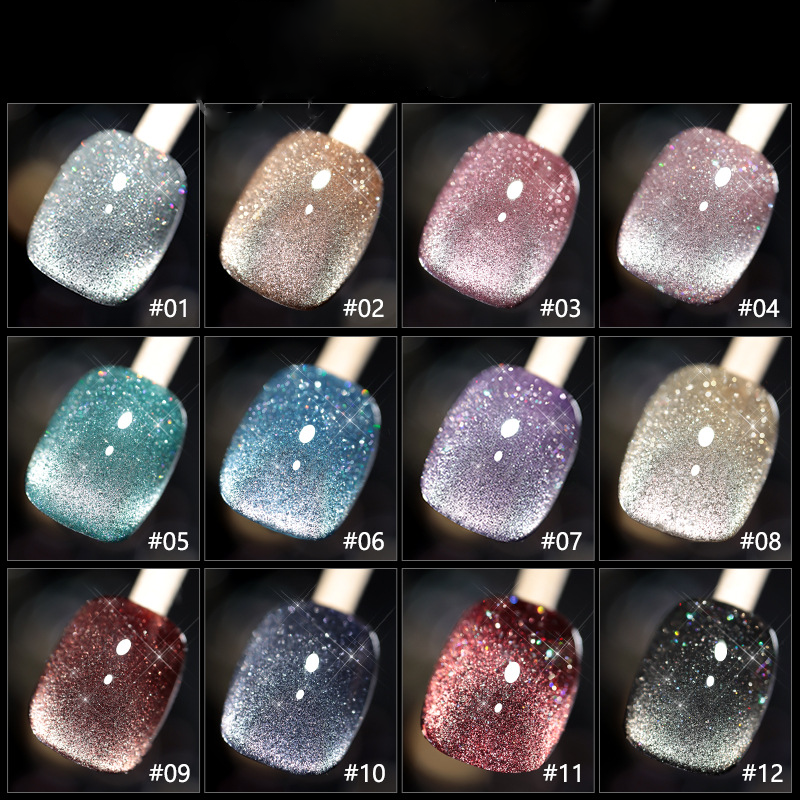 đLaser Diamond Cat Eye nagellack (köp 4 spara 20%)