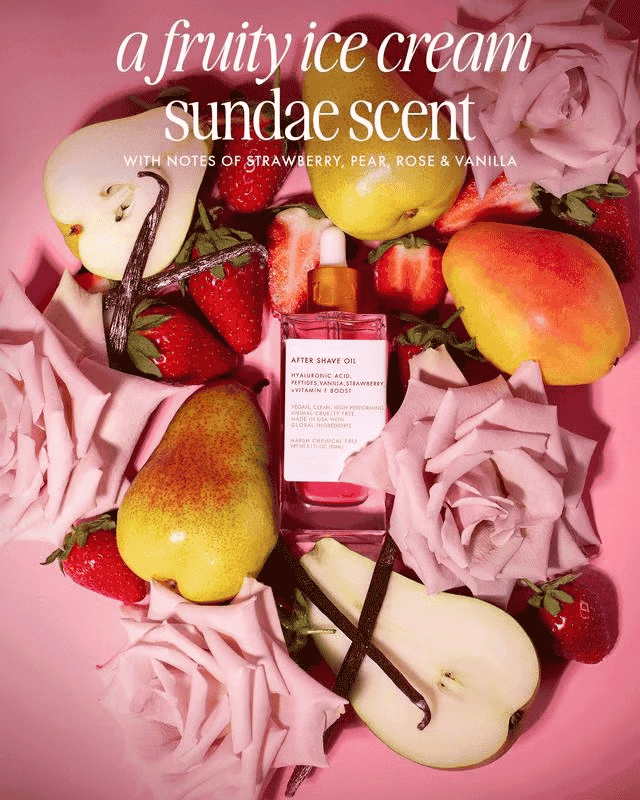 🌺Vårspecialer 49% rabatt🌺After Shave Parfymolja - Jordgubb🍓& Vaniljdoft
