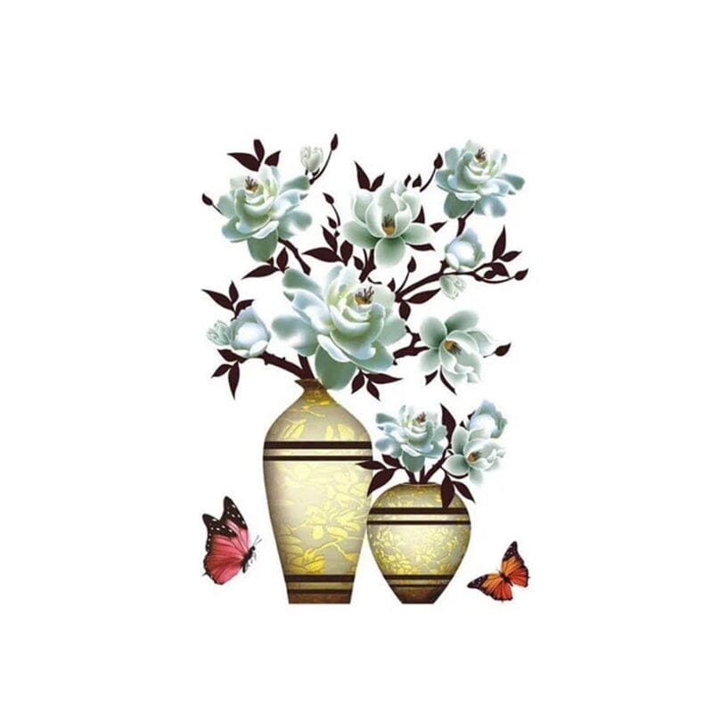 Bästa present för semester 🔥3D Vase Sticker