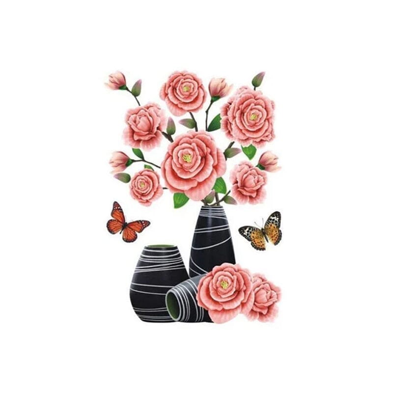 Bästa present för semester 🔥3D Vase Sticker