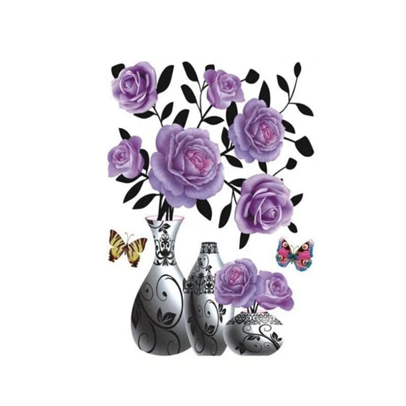 Bästa present för semester 🔥3D Vase Sticker