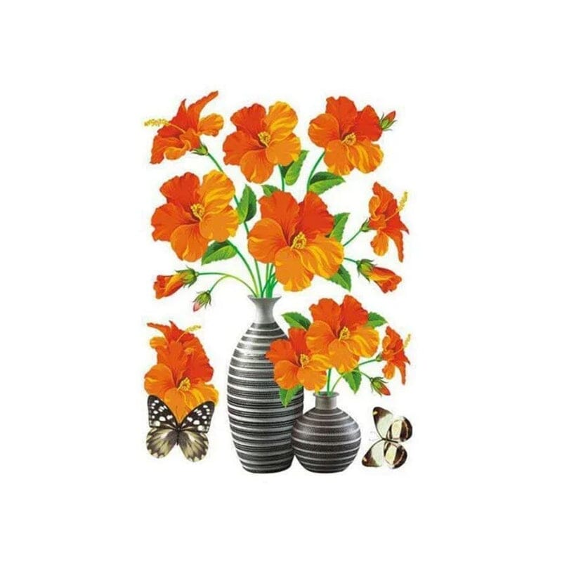 Bästa present för semester 🔥3D Vase Sticker