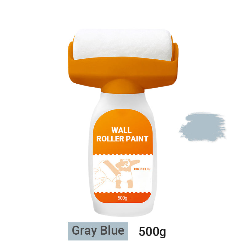 đĄVĂ€ggreparationsfĂ€rg med rullande pensel
