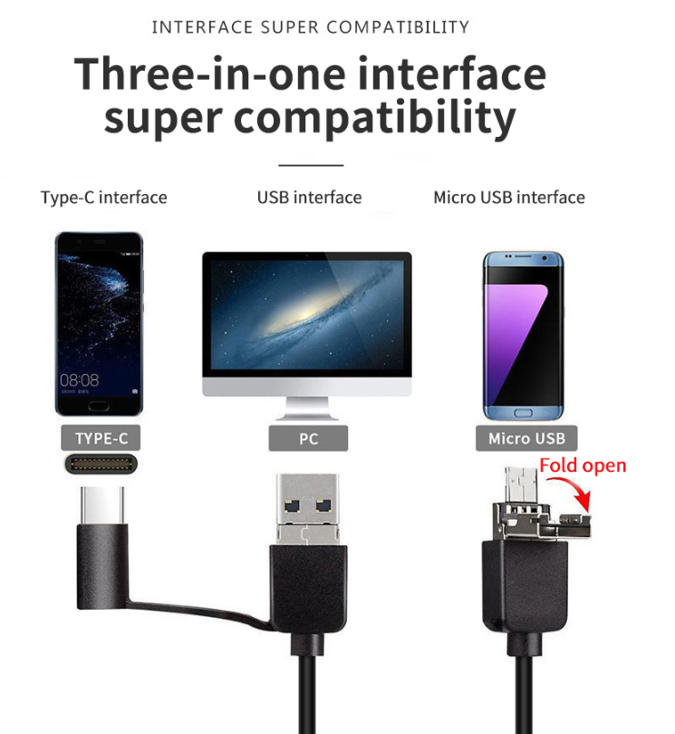 (đ2024 nyĂ„rsförsĂ€ljningđ)đ„ 49% OFF-USB-endoskop (Universal över alla plattformar)