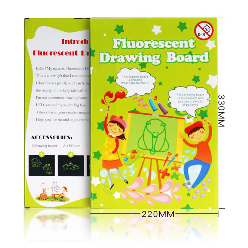 Magisk LED-ljusritplatta - frigör barnens kreativitet!☀
