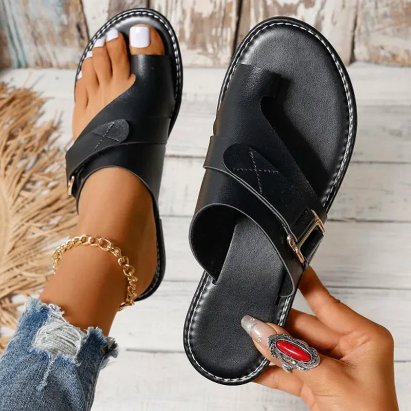 đ„Sista dagskampanj 70% OFFđ„ LĂ€tta ortopediska sandaler gjorda av premiumlĂ€der