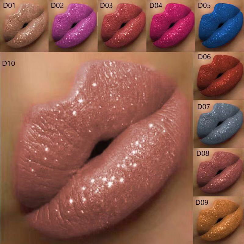 đ„Köp 1 fĂ„ 1 gratisđ„Metallic Liquid Diamond Glitter lĂ€ppstift