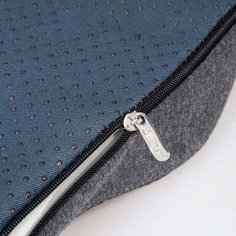 Ergonomisk U-formad kudde med långsam återfjädring för att skydda halsryggen