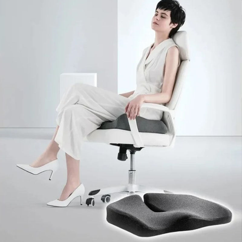 Ergonomisk U-formad kudde med långsam återfjädring för att skydda halsryggen
