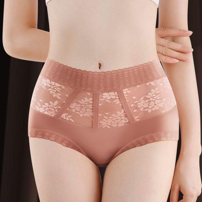 đ„Sista dagen för köp 1 fĂ„ 2 gratisđ„Sexig spets magplastik höftlyftning is silke trosor