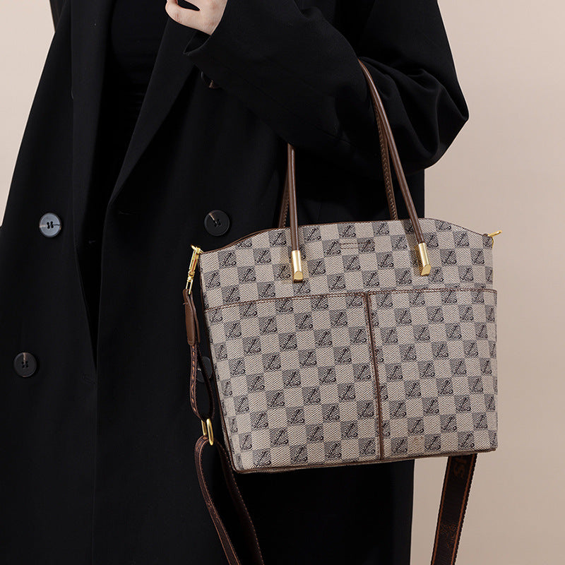 đčGĂ„va till kvinnorđMĂ„ngsidig tryckt Crossbody Tote Bag Set