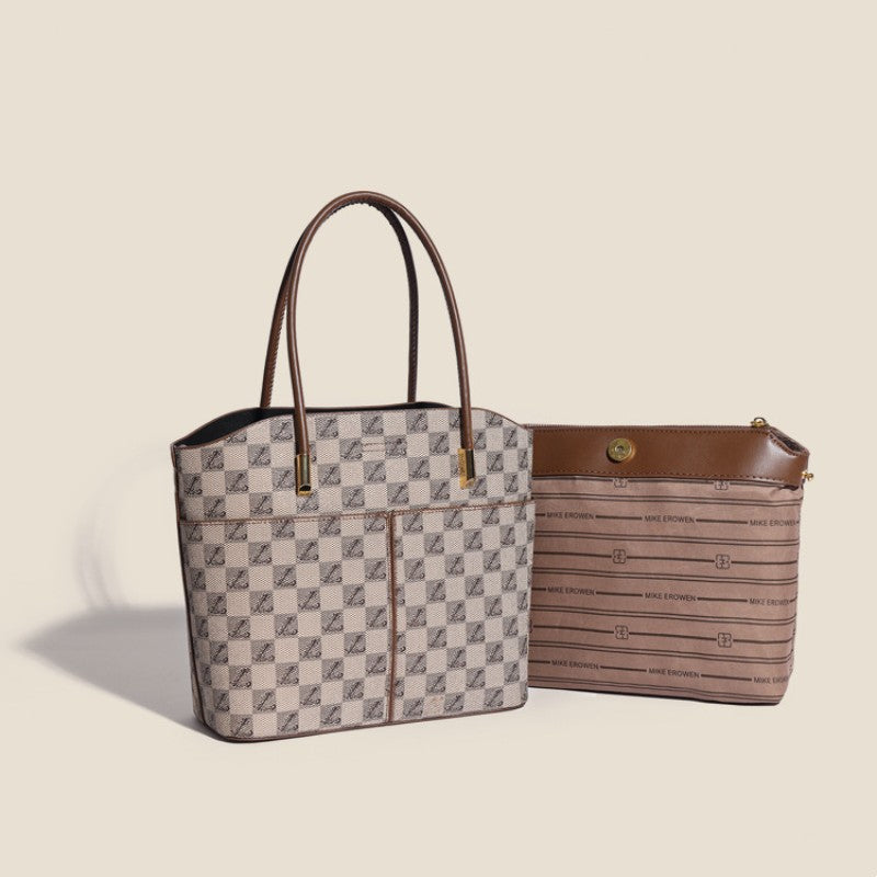 đčGĂ„va till kvinnorđMĂ„ngsidig tryckt Crossbody Tote Bag Set