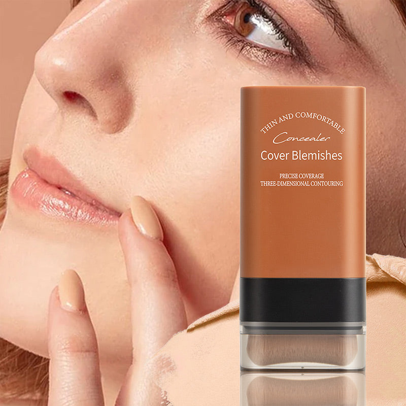🔥Köp 1 få 1 gratis🔥Hydrating Lightweight Foundation Stick med pensel