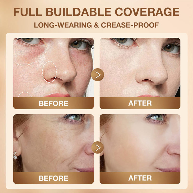 🔥Köp 1 få 1 gratis🔥Hydrating Lightweight Foundation Stick med pensel
