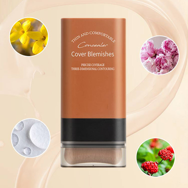 🔥Köp 1 få 1 gratis🔥Hydrating Lightweight Foundation Stick med pensel