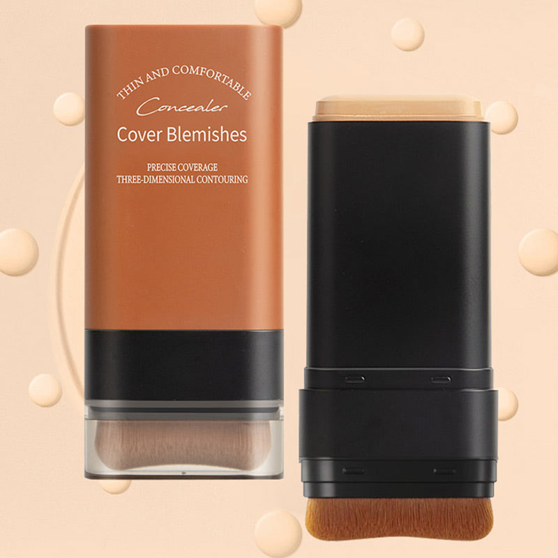 🔥Köp 1 få 1 gratis🔥Hydrating Lightweight Foundation Stick med pensel