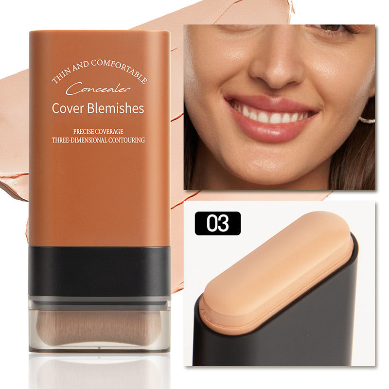 🔥Köp 1 få 1 gratis🔥Hydrating Lightweight Foundation Stick med pensel