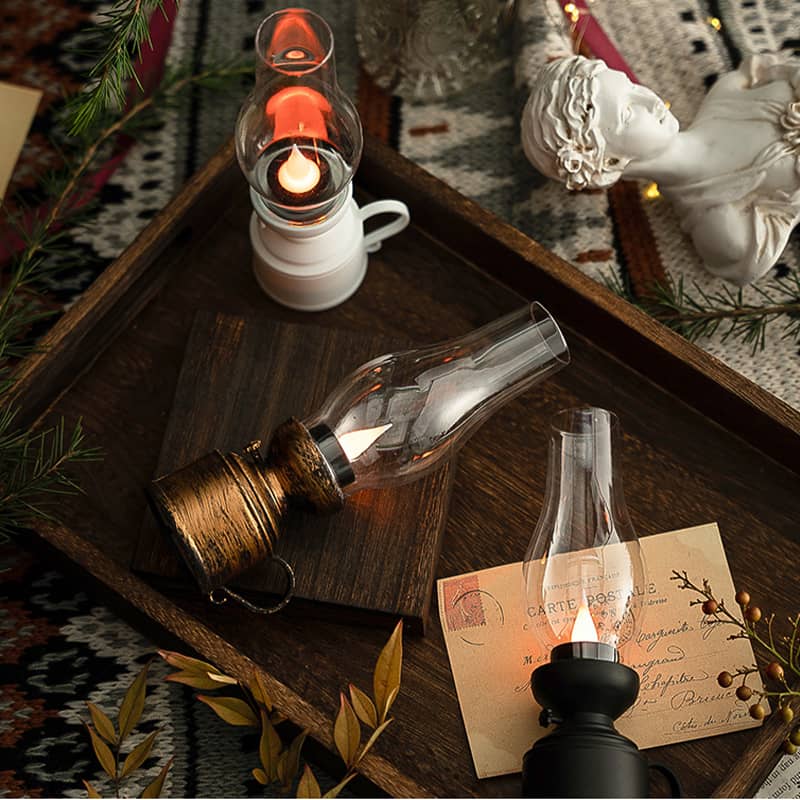 LED Vintage fotogenlampa Elektroniskt svängljus