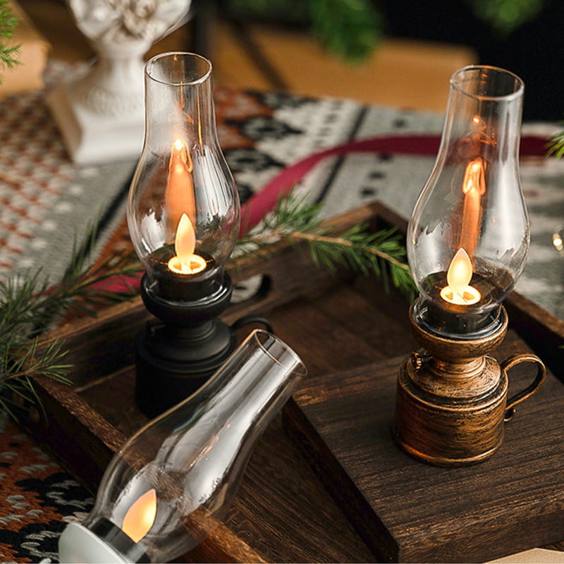 LED Vintage fotogenlampa Elektroniskt svängljus