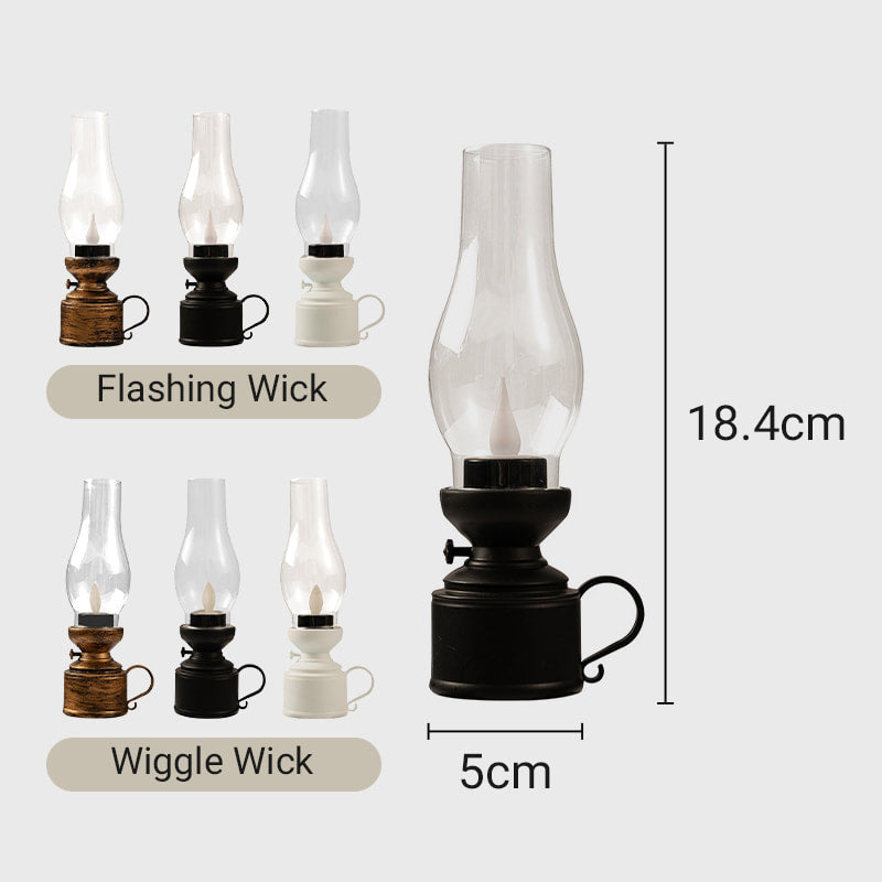 LED Vintage fotogenlampa Elektroniskt svängljus