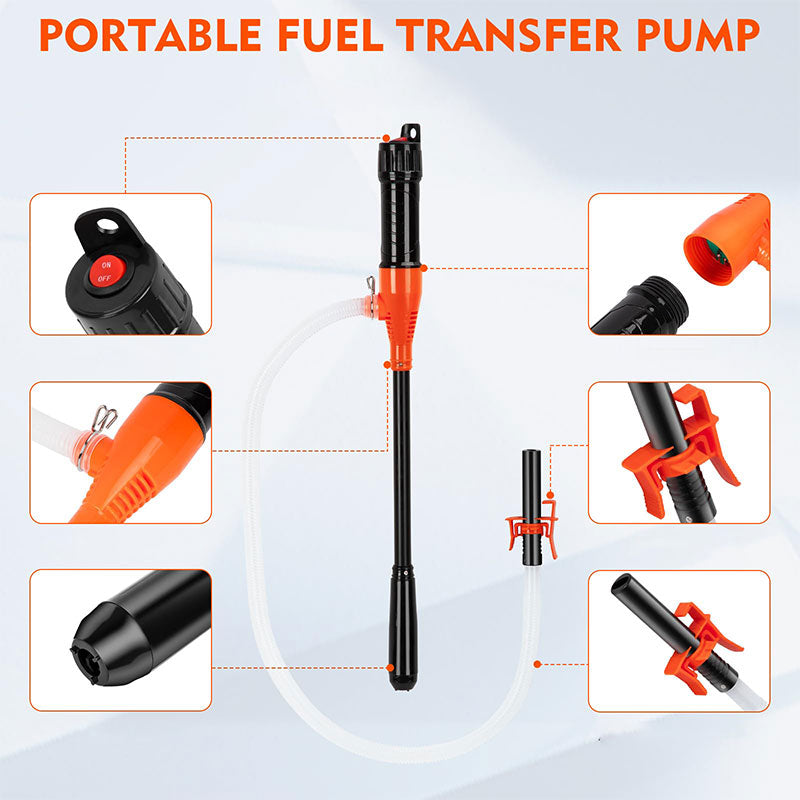 Bärbar batteridriven pump