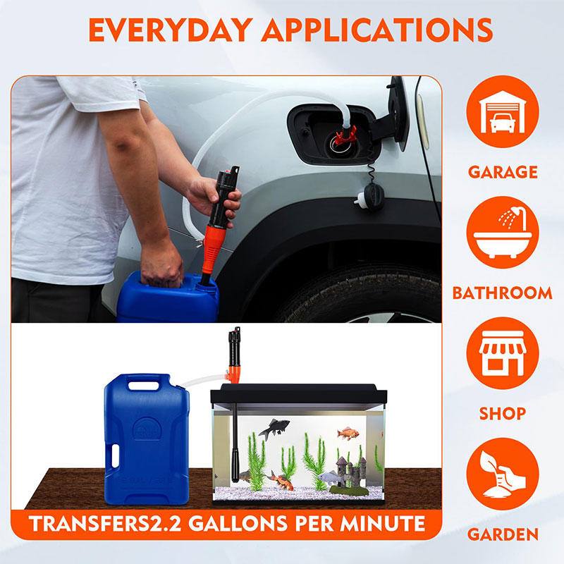 Bärbar batteridriven pump