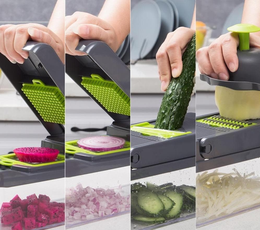 Flerfunktions grönsaksskärare | 15-delars set🥗(🔥50% rabatt)