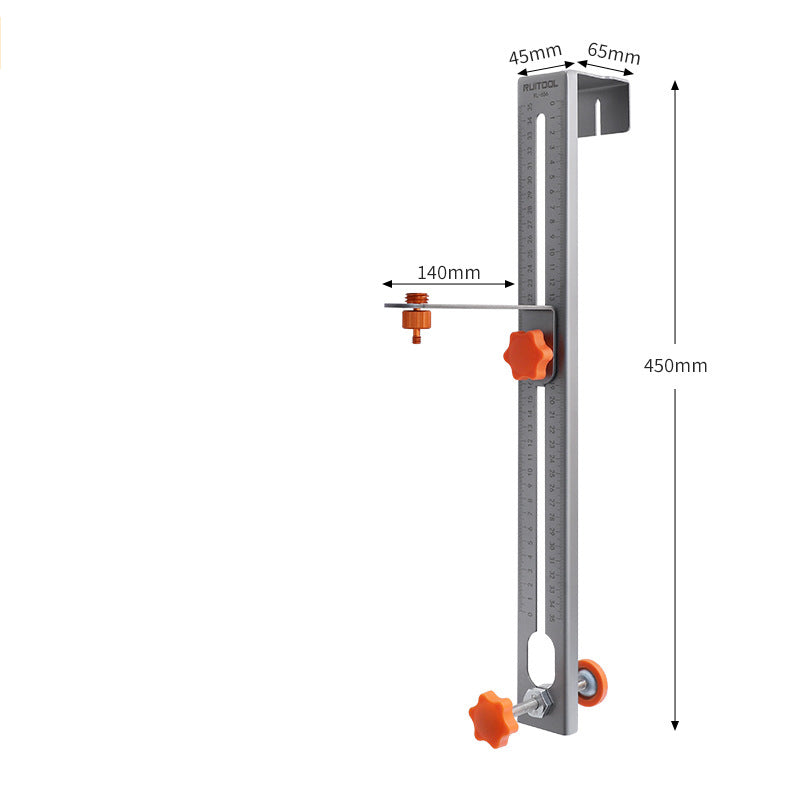 Väggnivelleringsfäste med precision