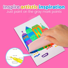 đ
20 delar/uppsĂ€ttning DIY Rainbow Scratch Artđ