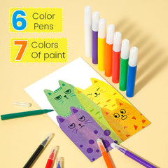 đ
20 delar/uppsĂ€ttning DIY Rainbow Scratch Artđ