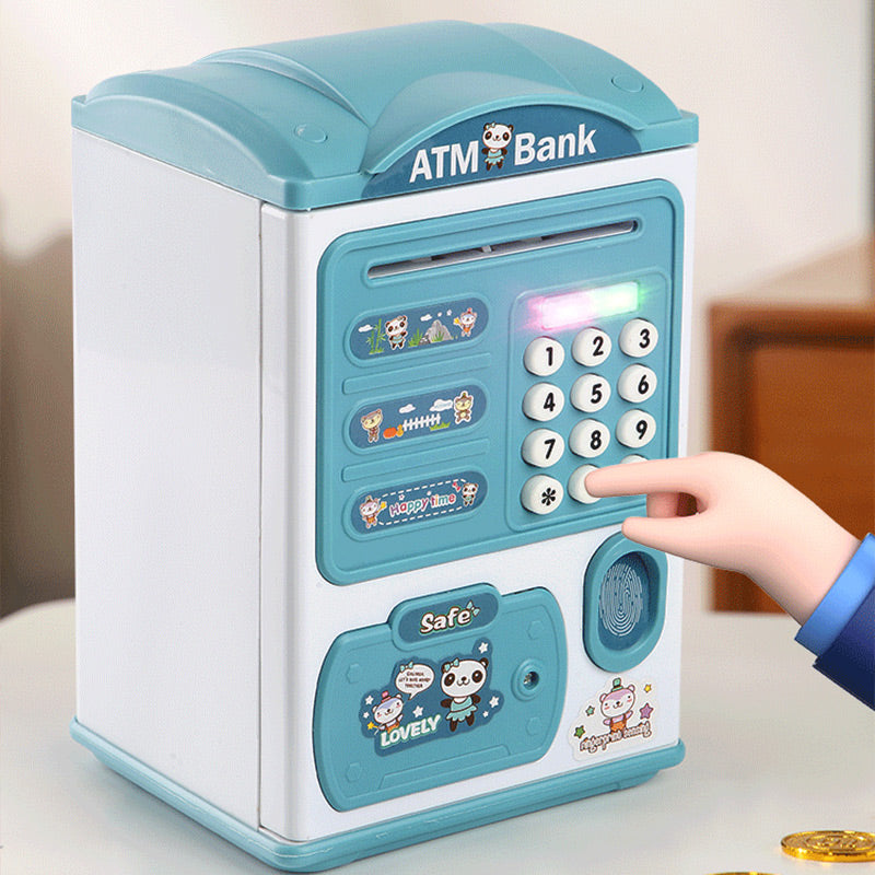 Simulerad bankomat Smart Money insättningsburk