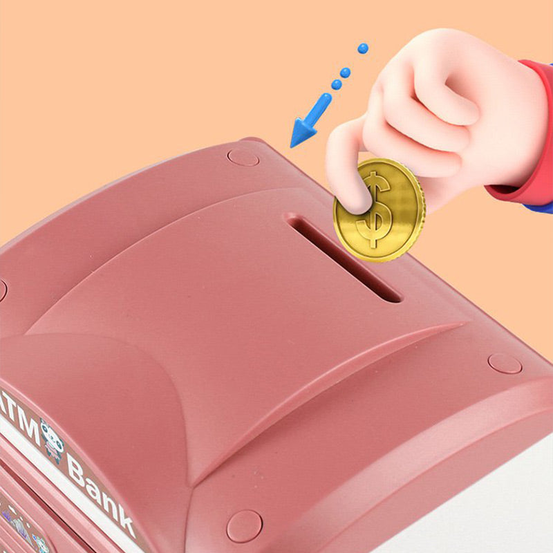 Simulerad bankomat Smart Money insättningsburk