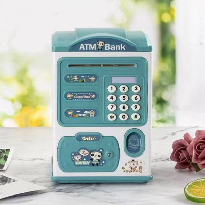 Simulerad bankomat Smart Money insättningsburk