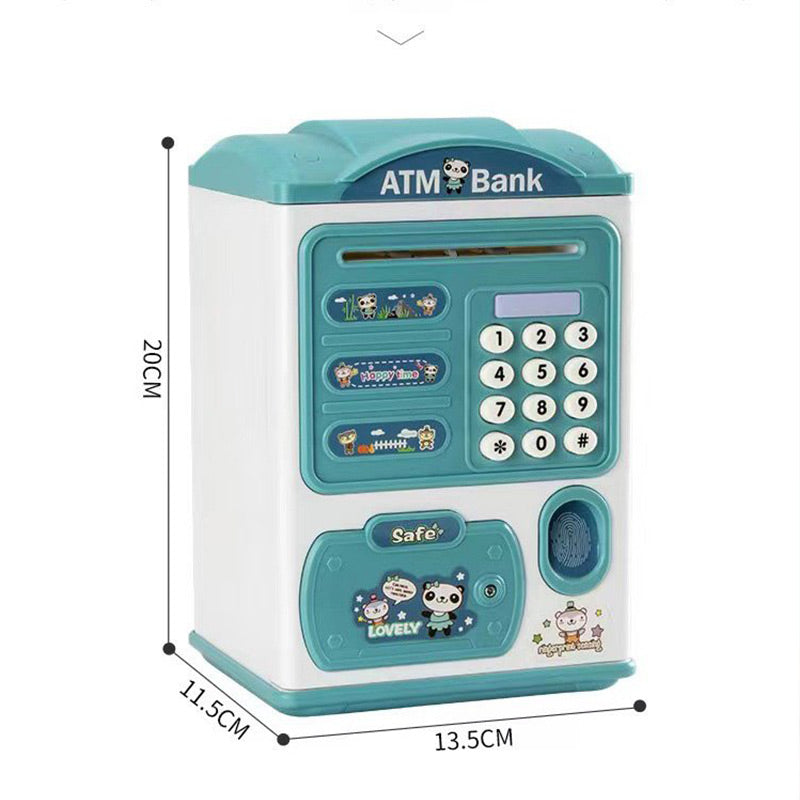 Simulerad bankomat Smart Money insättningsburk