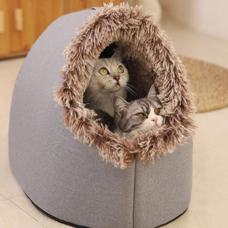 đ„ Hot försĂ€ljning đŸ OFFWinter Warm Pet Cave sĂ€ng