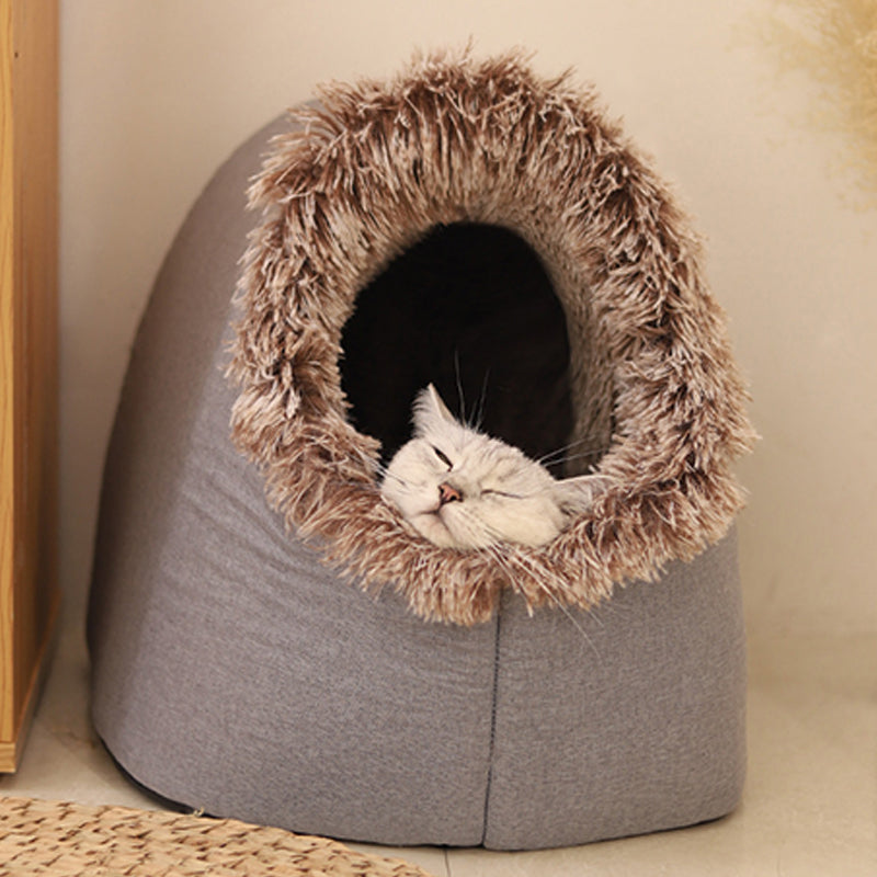 đ„ Hot försĂ€ljning đŸ OFFWinter Warm Pet Cave sĂ€ng