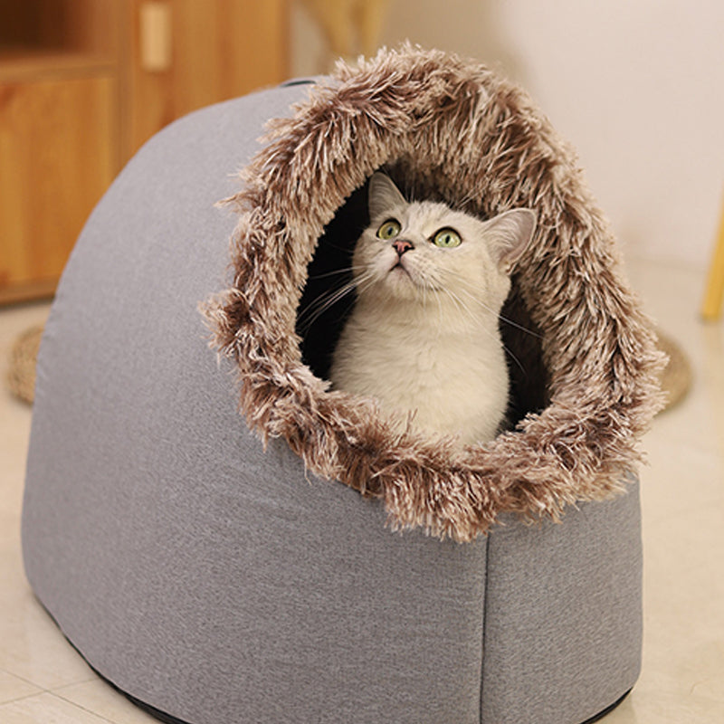 đ„ Hot försĂ€ljning đŸ OFFWinter Warm Pet Cave sĂ€ng