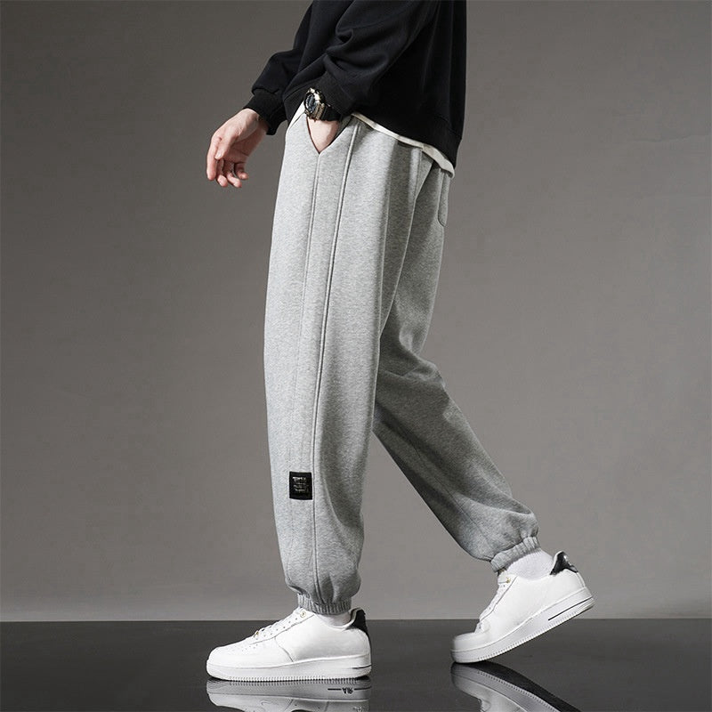 Casual Förtjockade Varmfodrade Sweatpants för män