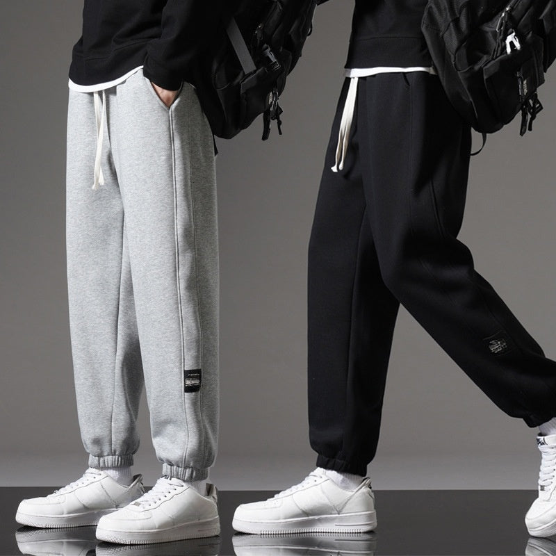 Casual Förtjockade Varmfodrade Sweatpants för män