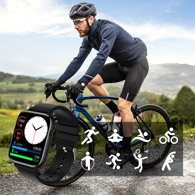 Multifunktionell, snygg Bluetooth-sportsmartklocka
