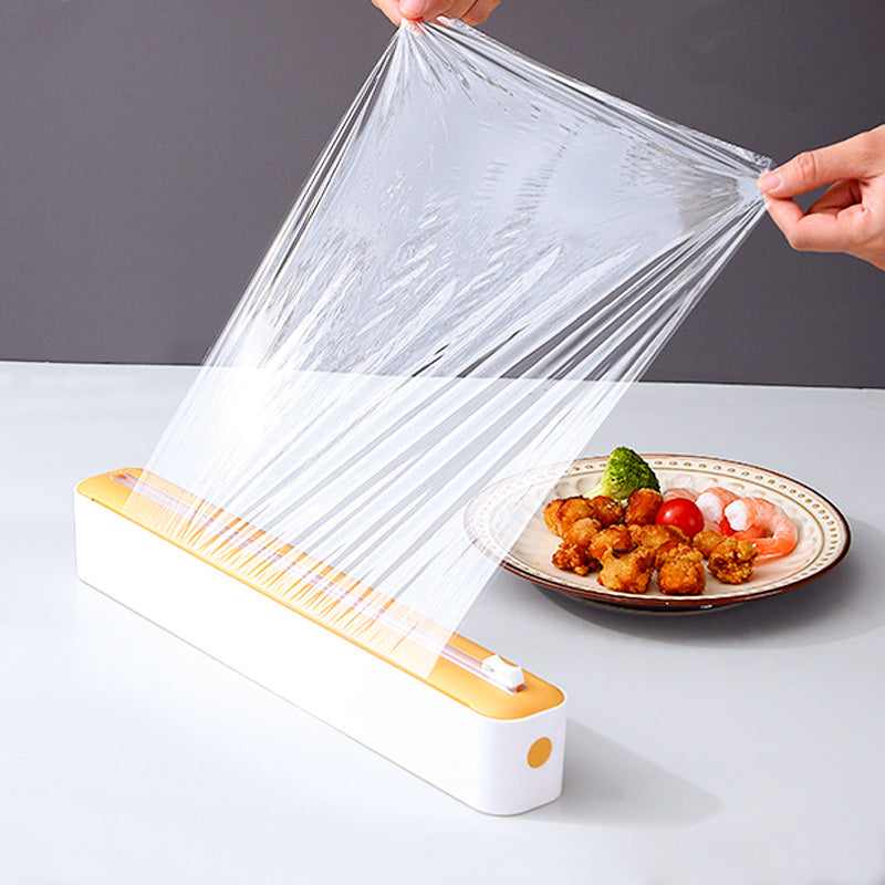 3 i 1 Magnetisk plastfoliedispenser med skärare