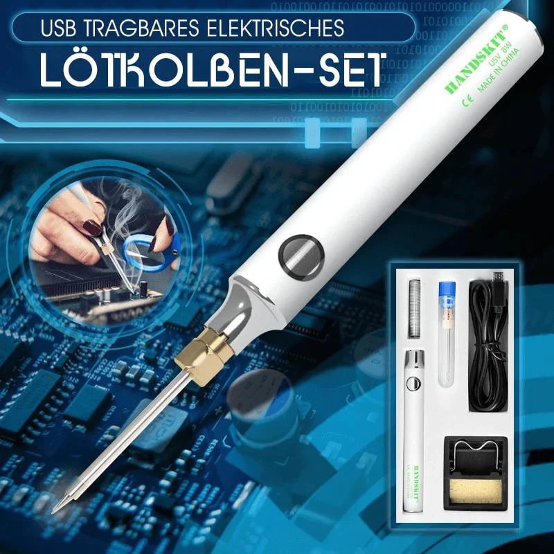 USB-bärbar elektrisk lödkolvsuppsättning