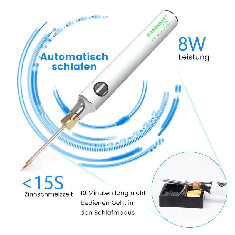 USB-bärbar elektrisk lödkolvsuppsättning