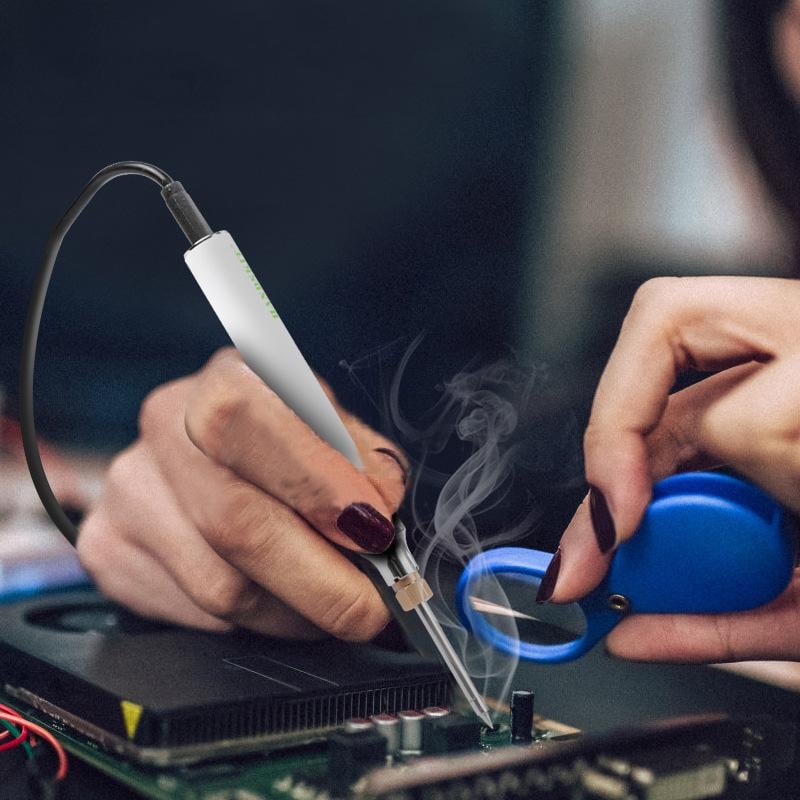 USB-bärbar elektrisk lödkolvsuppsättning