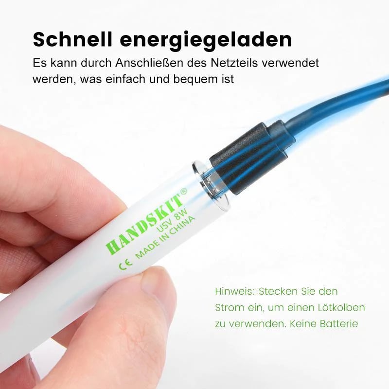 USB-bärbar elektrisk lödkolvsuppsättning