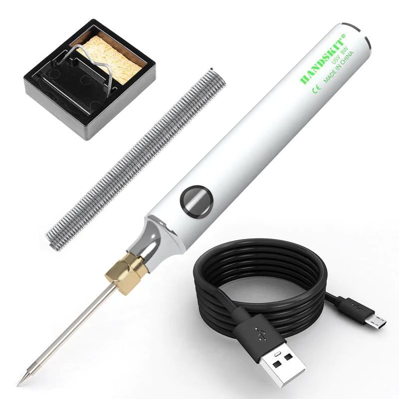 USB-bärbar elektrisk lödkolvsuppsättning