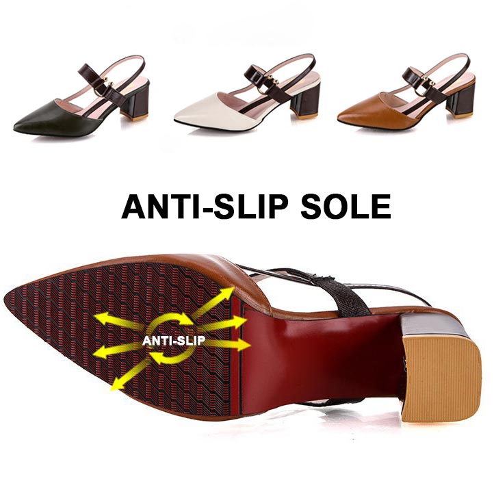 Högklackade sandaler för kvinnor