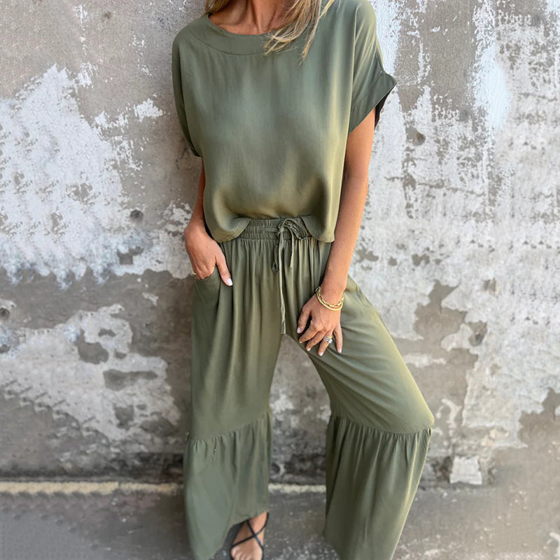 đLimited Sale 50% OFFđTvĂ„delat casual set i enfĂ€rgat för kvinnor