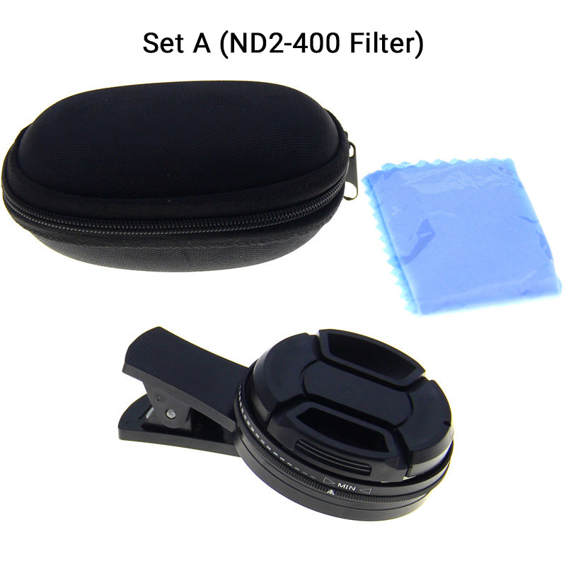 Clip-on polarisationsfilter för mobiltelefoner
